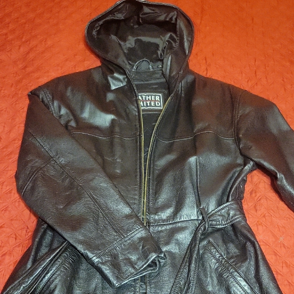 Women's Black Hooded Jacket